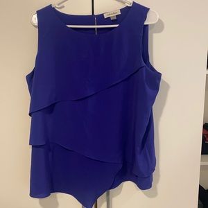 Purple Calvin Klein blouse